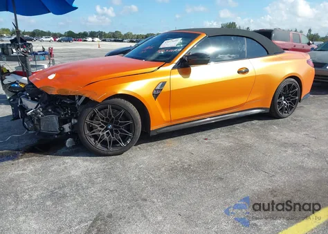 2024 BMW M4 Competition xDrive из США, поврежденный, VIN WBS33BA09RCR85529